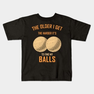 golfer Kids T-Shirt